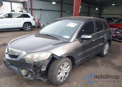 2010 Acura Rdx z USA, uszkodzony, nr VIN 5J8TB1H22AA005880